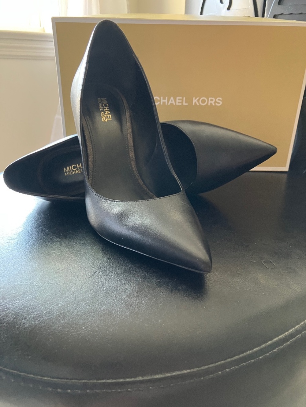 Michael Kors Classic Black Stilettos